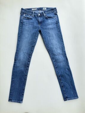 AG Adriano Goldschmied Women’s The Stilt Cigarette Leg Jeans Sz 27R USA Made